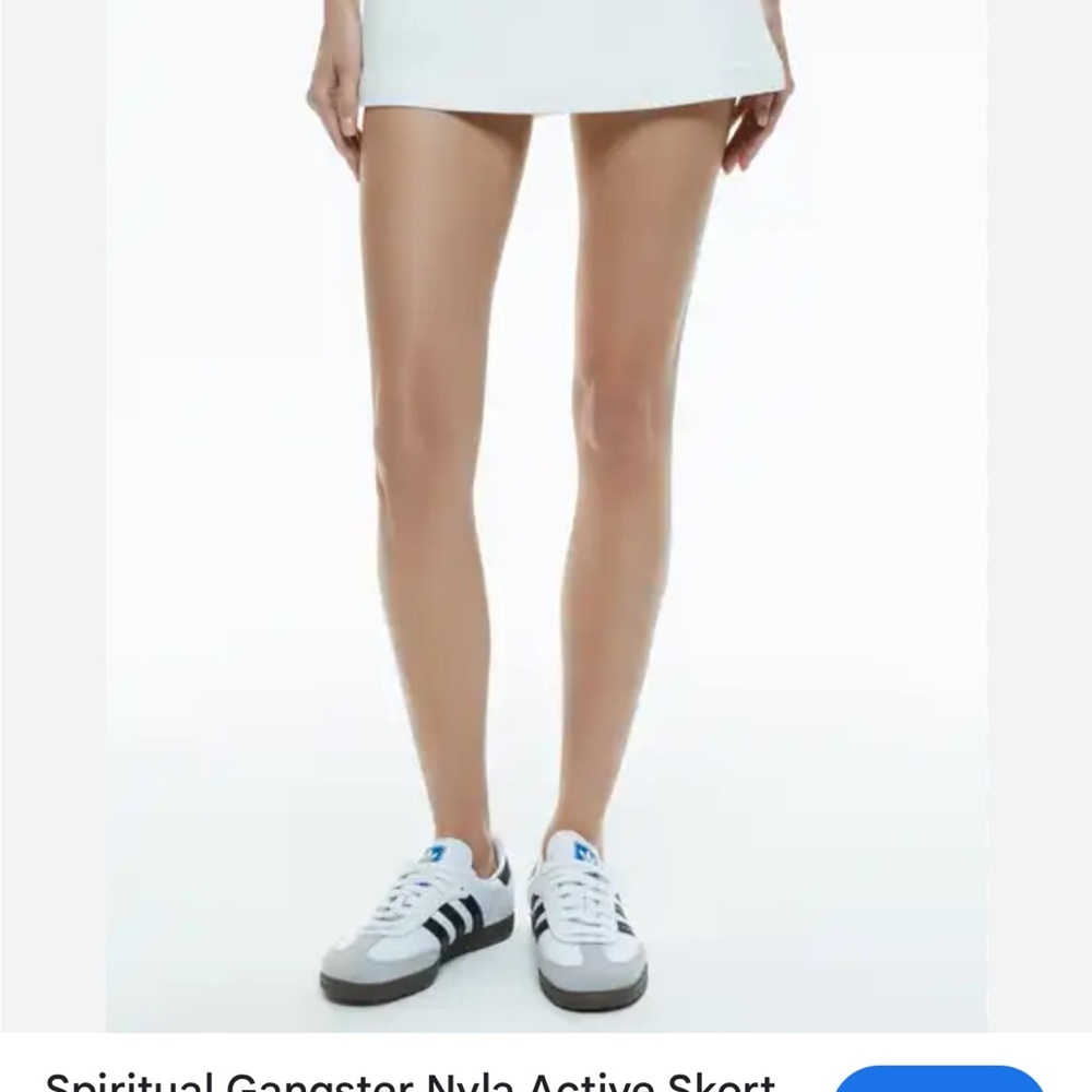 NWT Spiritual Gangster White Nyla Active Skirt Size Medium - Picture 5 of 8